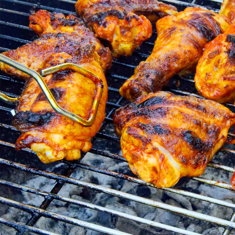 grilling chicken